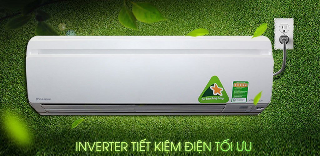 Máy lạnh Daikin Inverter 1 HP FTKS25GVMV tiết kiệm điện